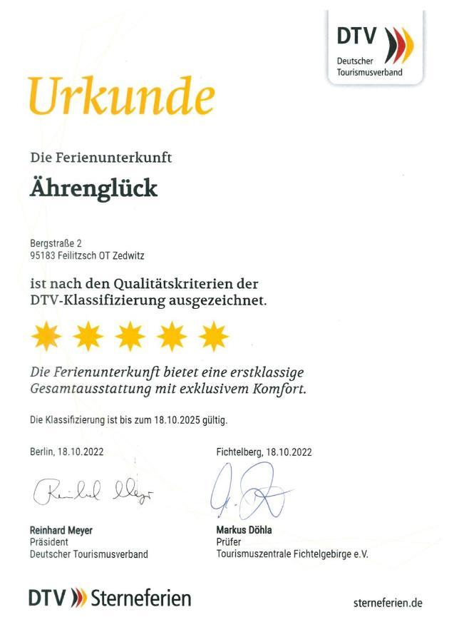 Chalet-Ferienwohnung Aehrenglueck, 70 Qm, Wellness/Fitness/Sauna - Bergroedelhof Feilitzsch エクステリア 写真