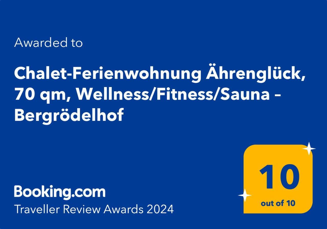 Chalet-Ferienwohnung Aehrenglueck, 70 Qm, Wellness/Fitness/Sauna - Bergroedelhof Feilitzsch エクステリア 写真