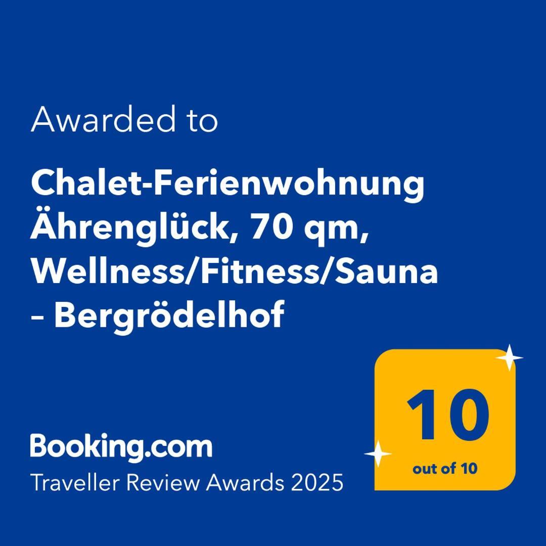 Chalet-Ferienwohnung Aehrenglueck, 70 Qm, Wellness/Fitness/Sauna - Bergroedelhof Feilitzsch エクステリア 写真